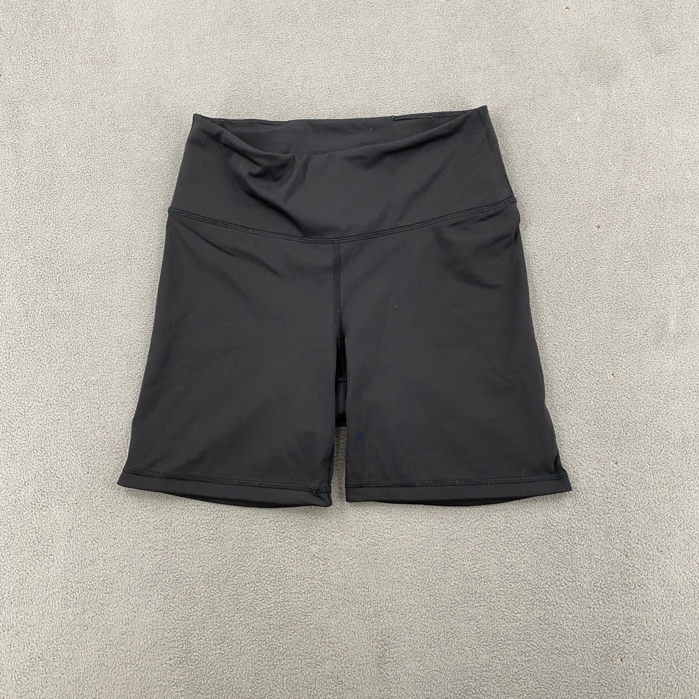 Old Navy Active Powersoft High-Rise Bike Shorts Black Small Go-Dry Athletic